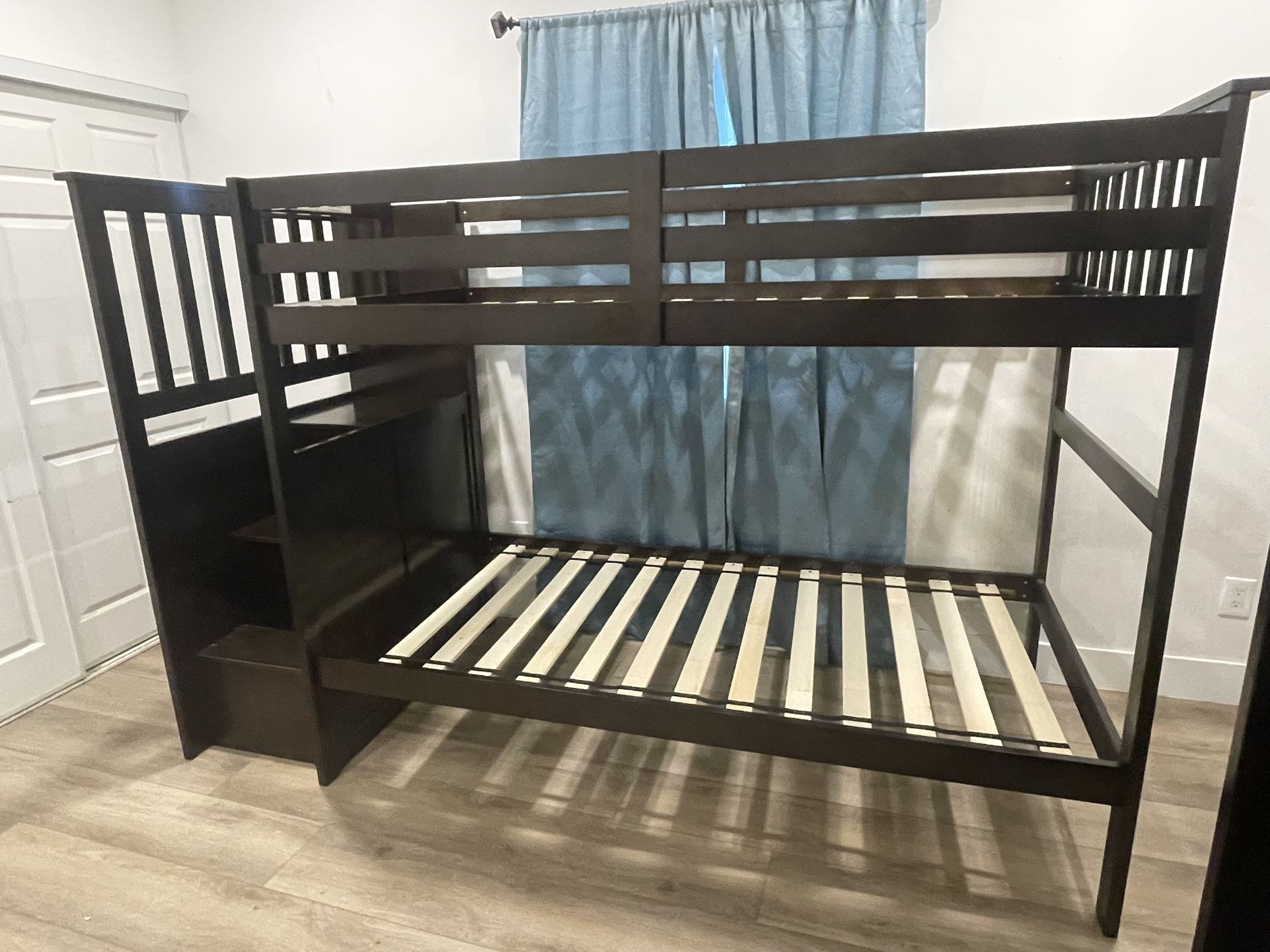 Two Twined-Sized Bunk Beds