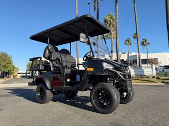 NEW 2026 Kandi Kruiser 4P Element Electric Golf Cart - Gloss Black - Lithium 4 Seater