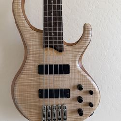 1999 Ibanez BTB1005 Prestige 5 String Electric Bass Guitar MIJ Japan