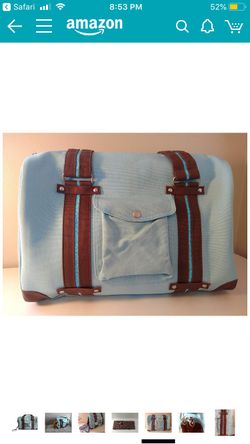 Tutta Bella Eco-Friendly, 100% Organic Cotton Canvas Pet Carrier