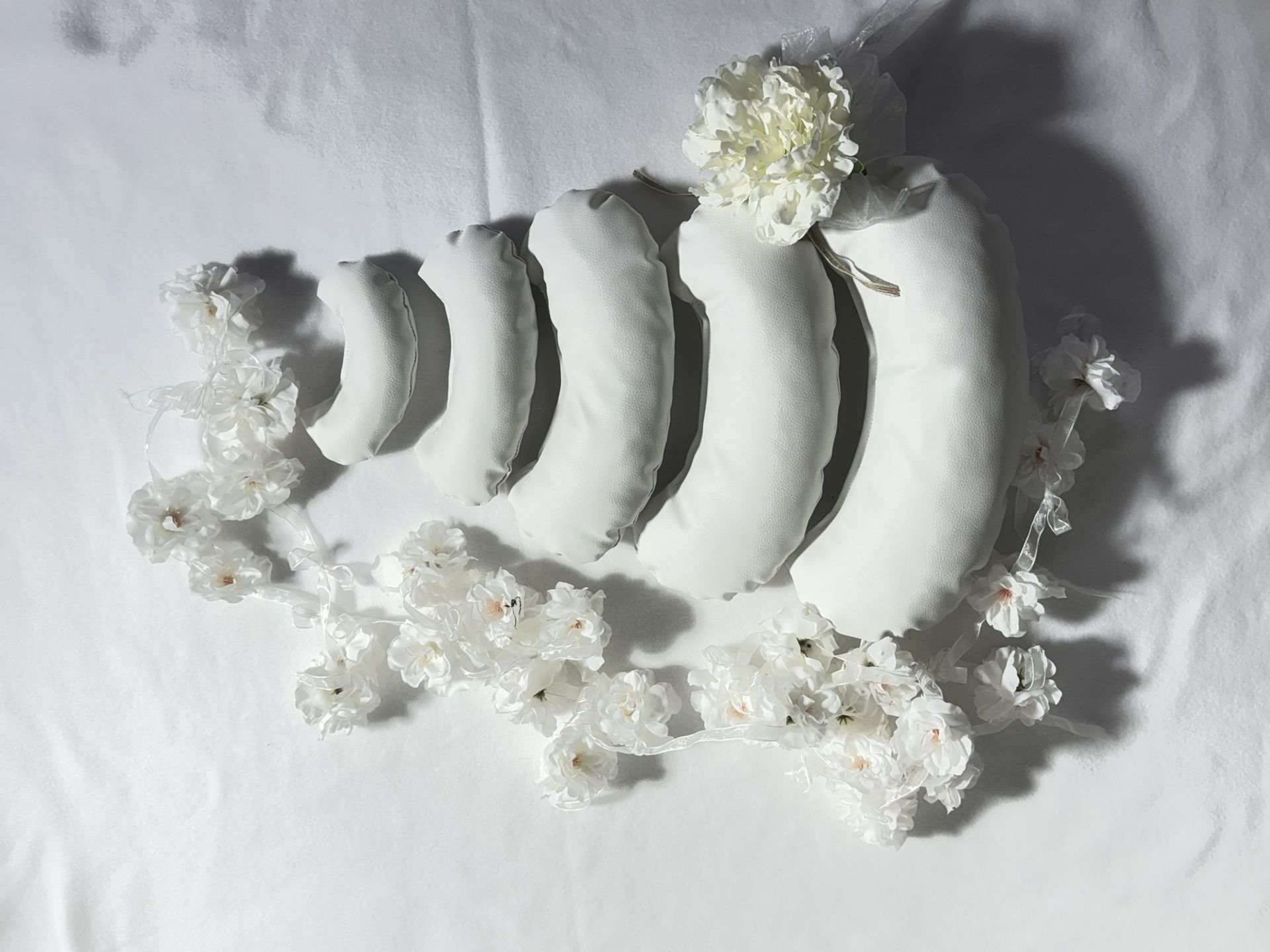 Newborn Photography Posing Pillow + Florals