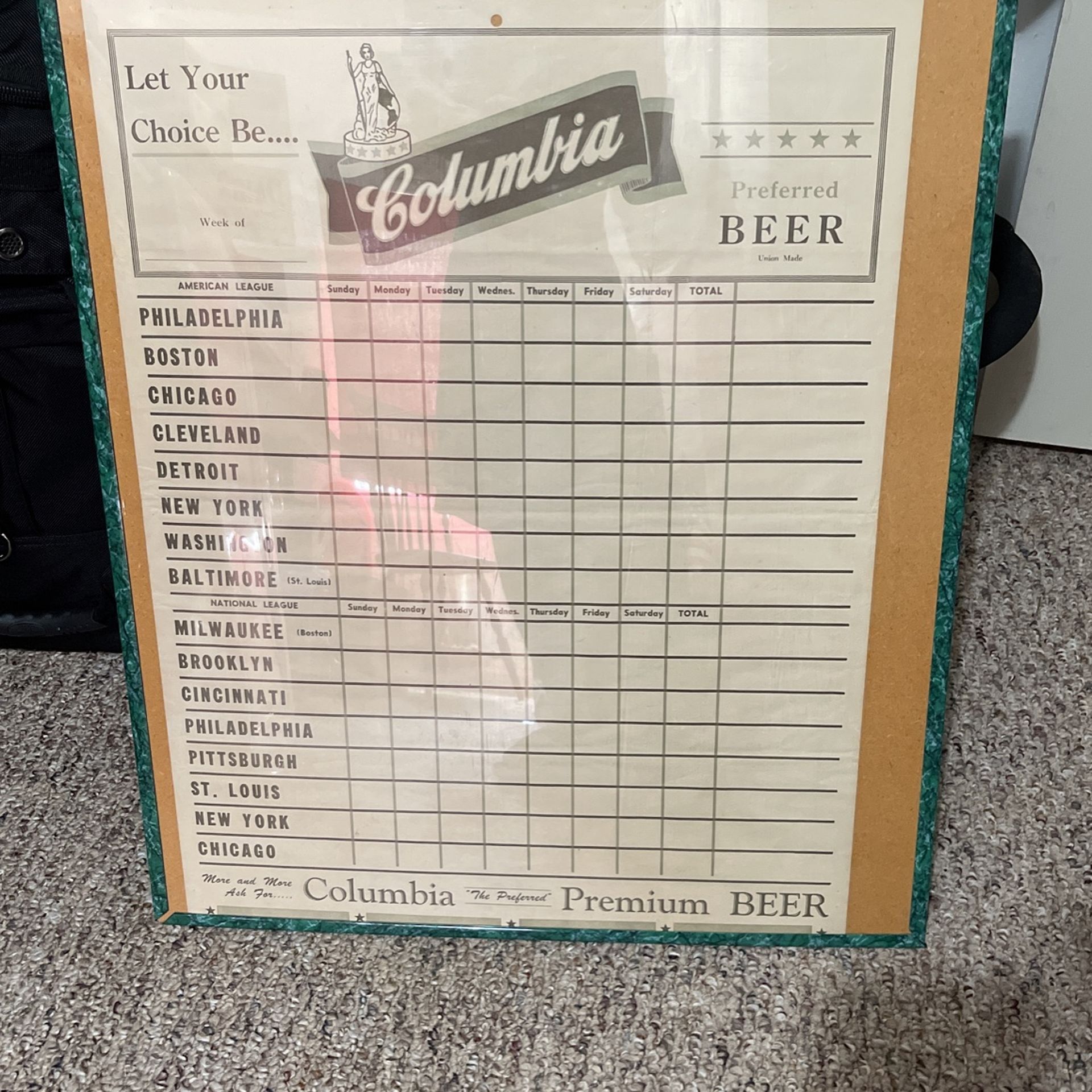 Columbia Beer Shenandoah Pa