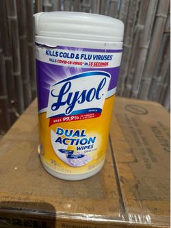 Lysol cleaning wipes
