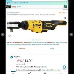 Dewalt DCF503B XTREME 12V MAX Brushless 3/8 in. Ratchet
