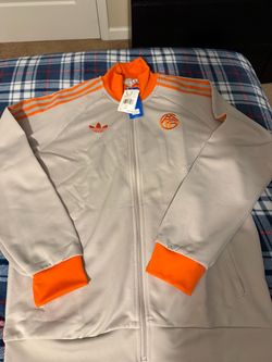 NWT Adidas Bayern Munich OG Track Top Jacket Beige Size Large JZ2735