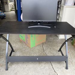 Computer Work Desk With File Cabinet