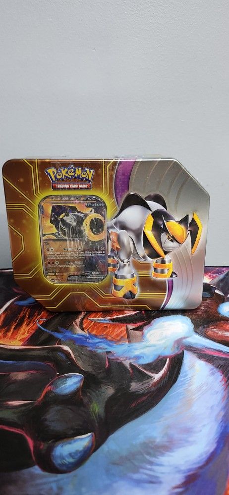 Paldean Fates, Mega Battle Deck, Iron Boulder Tin