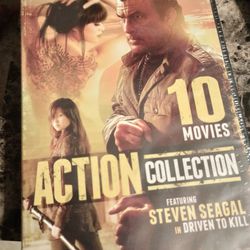 10 Movies Action Collection Steven Seagal DVD 2018 *SEALED* *Buy 2 Get 1 Free*