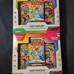 Pokemon TCG - First Partner Series 1 - Illustration Collection Box