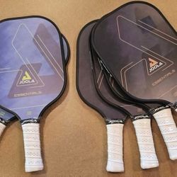 JOOLA Essentials Pickleball Paddle, Fiberglass,USAPA, Black/Blue-$30-Buy 2 + $25 Each/All 6 For $140.

Pickup in South Grand Prairie by Joe Pool Lake.