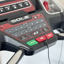 Barely Used Sole F63 Treadmill 