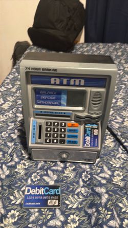 ATM Piggy Bank for kids