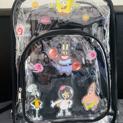 NEW BOB SPONGE BACKPACK