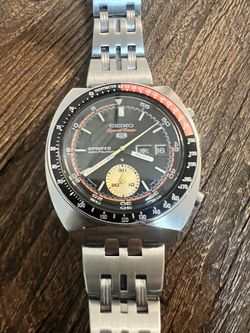 Vintage Seiko 5 Sports Speed-Timer 6139-6030 Chronograph April 1970 Proof Dial