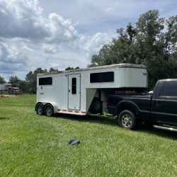 2006 shadows 2 Horse Slant Gooseneck 