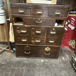Antique Drawer Cabinet