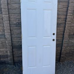 Metal insulated door slab