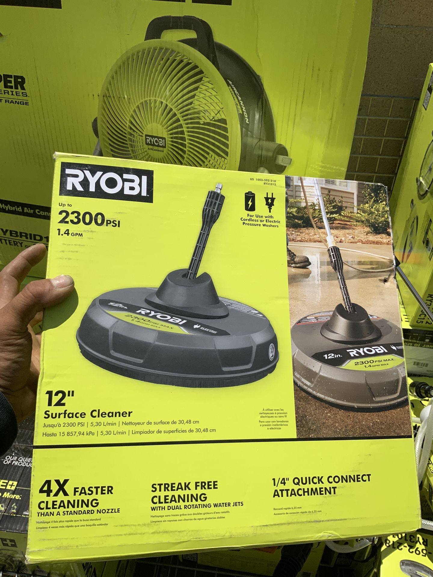 Ryobi Electric Surface Cleaner