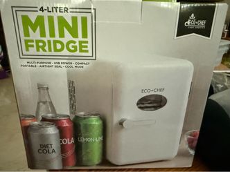 Eco chef mini fridge 4-liter