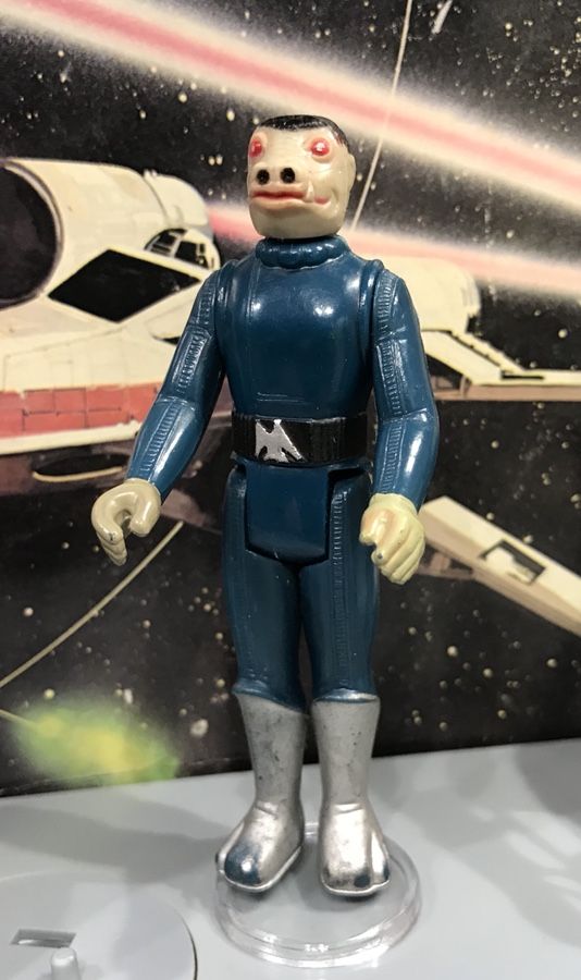 Vintage Star Wars Blue Snaggletooth Figure