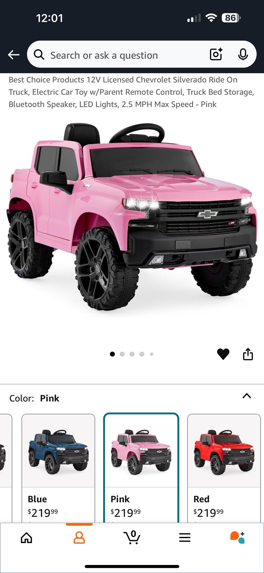 Power Wheel Chevy Silverado Ride On Toy