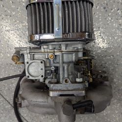 Genuine Weber 32/36 (Spain) + Datsun 510 Intake Manifold – Complete Setup