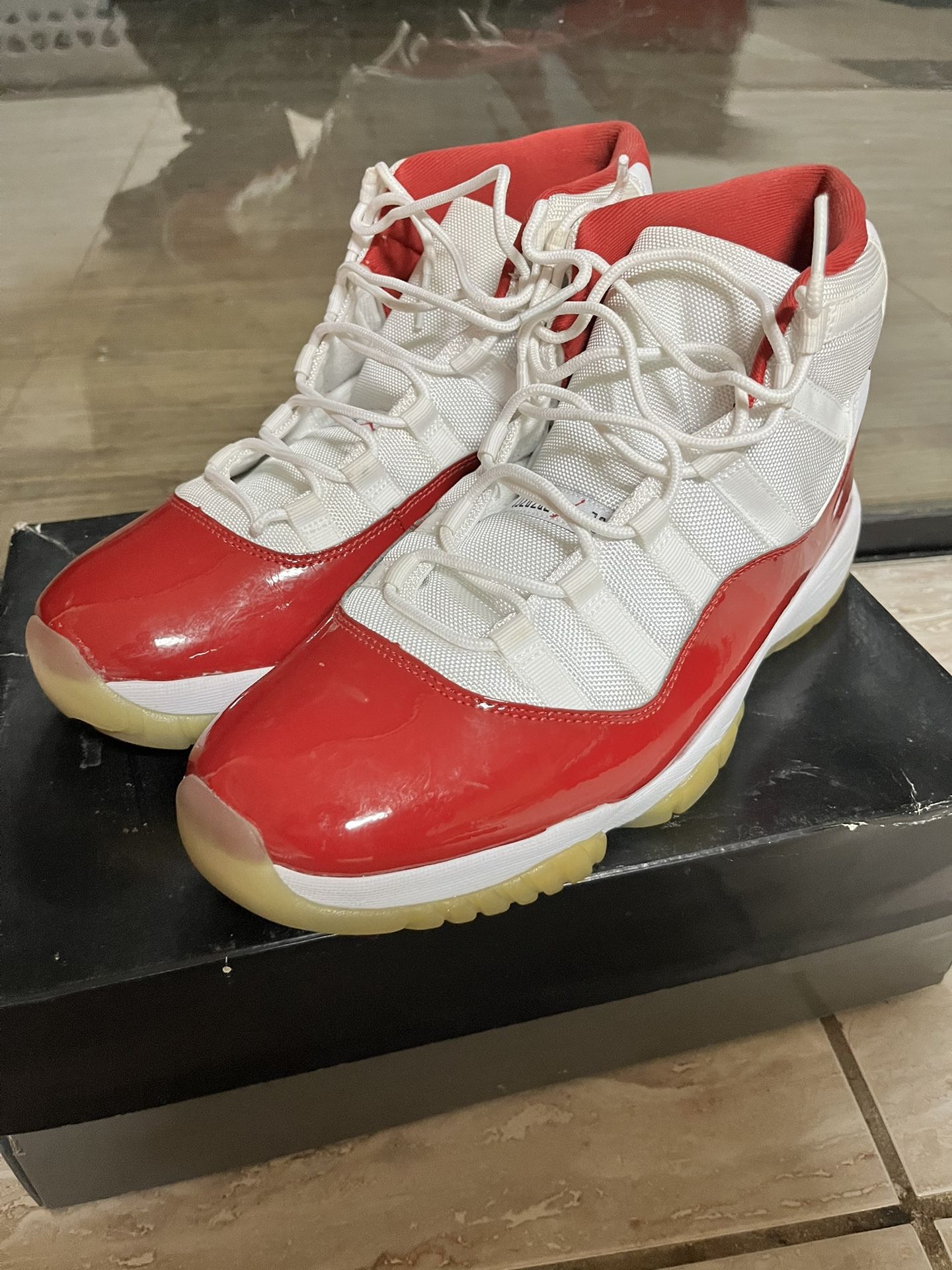 Air Jordan 11 Retro Cherry Red Highs