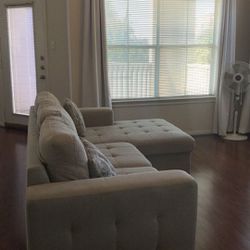  Small  Couch 86” L Shaped Sectional