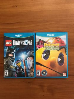 Wii U Video Games Pac-Man & Lego Dimesions
