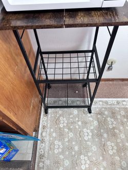 rolling kitchen cart