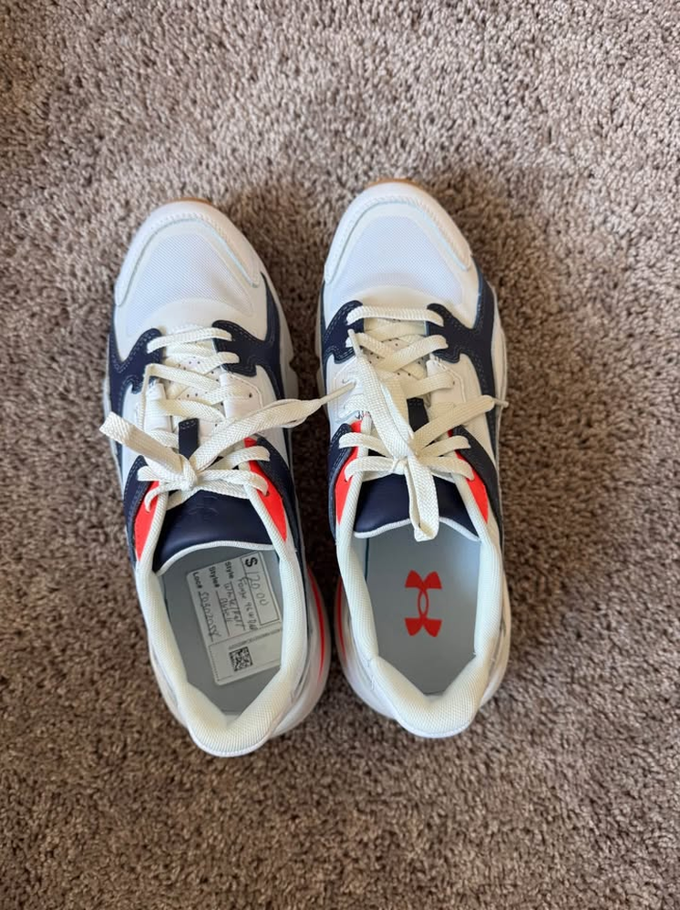 Under armour shoes for men’s size 9.5, 10 $40 each pair price firm