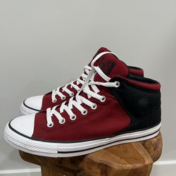 Converse Chuck Taylor All Star High Street Mid Sneaker Red/Black/Men's 11