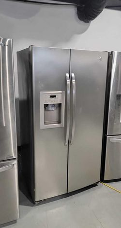 GE Side By Side Stainless Steel Refrigerator
