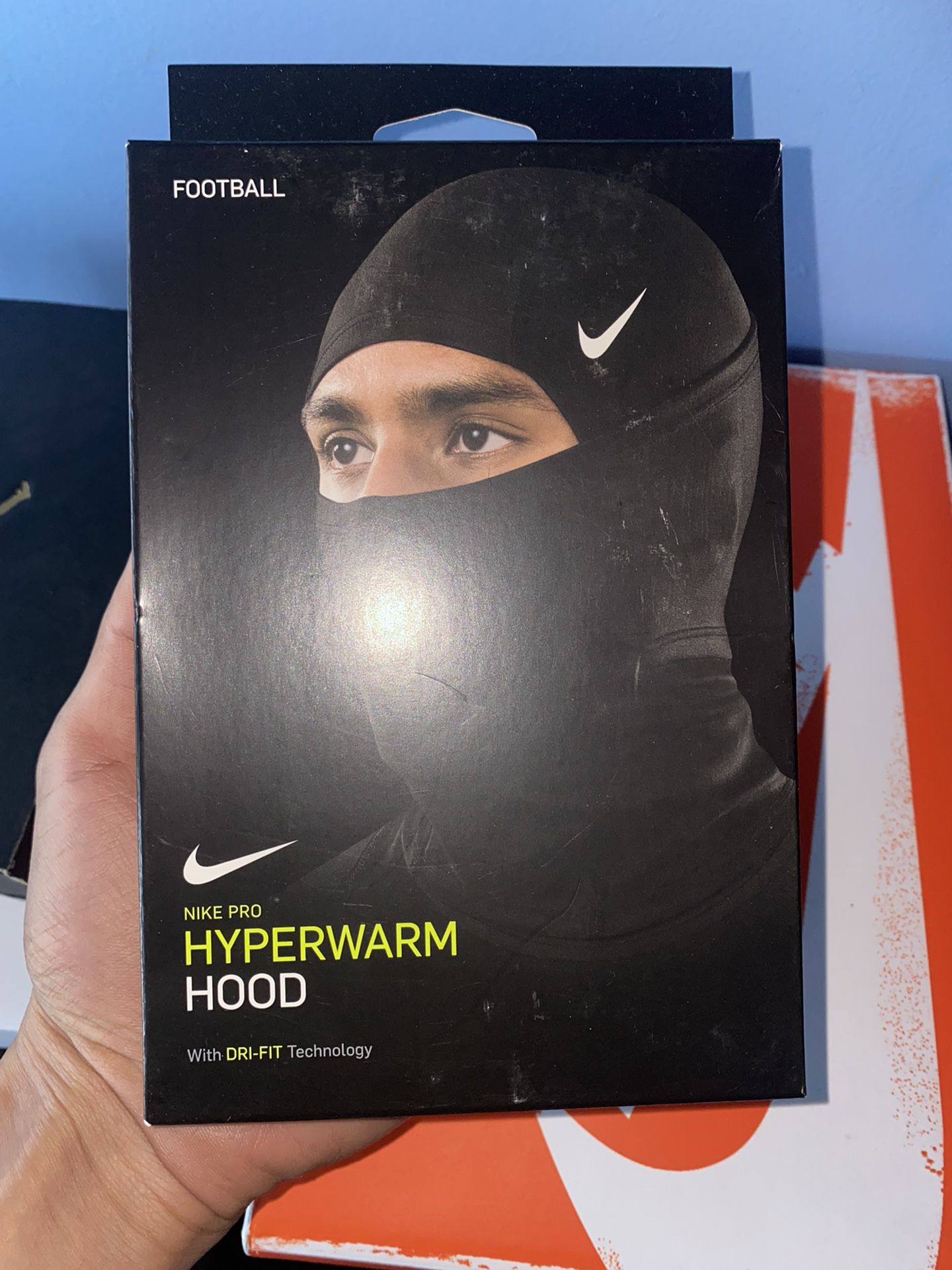 Nike Pro Hyperwarm Hood Ski Mask Black Brand New Multiple Available 