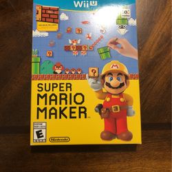 Super Mario Maker Wii U Mint