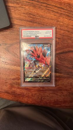 Pokemon Zapdos #TG19. PSA10
