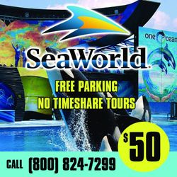 SeaWorld Sea World Tickets NO TIME SHARES