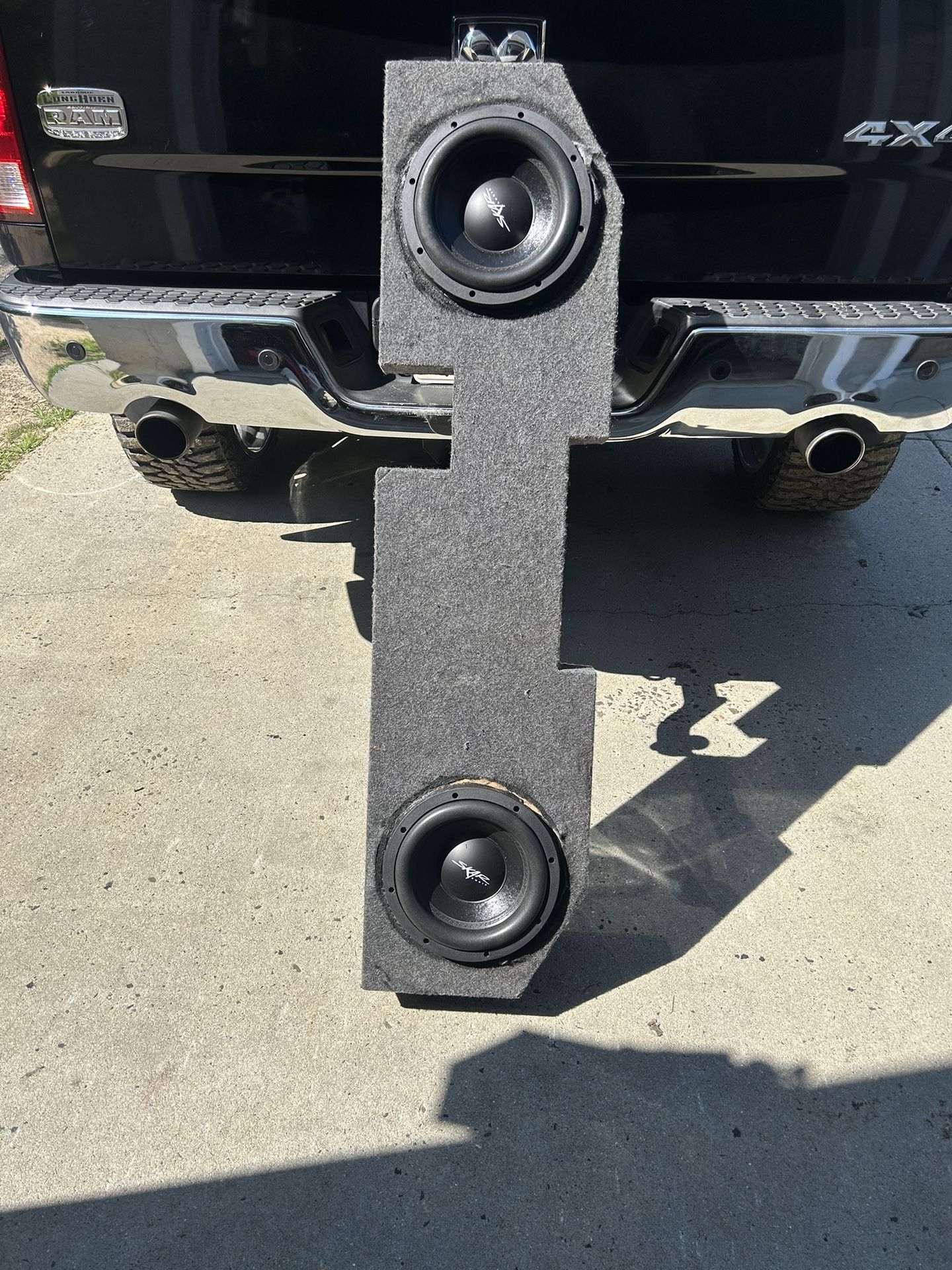 10” Kicker Box Skar Speakers