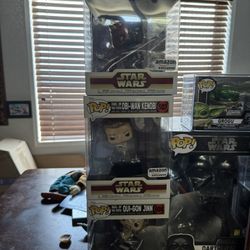 Star Wars Funk Pop Deluxe Amazon Exclusive Duel Of The Fates Set