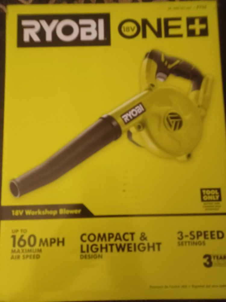 Ryobi 18V Workshop Blower (Tool Only)