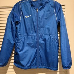 Nike Royal Blue Windbreaker - Size Large (Big Kid)