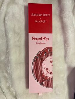 Audemars Piguet x Swatch Royal Pop Otto Rosso