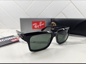 NEW Ray-Ban Inverness Sunglasses RB2191 – Black Frame with Green Lens