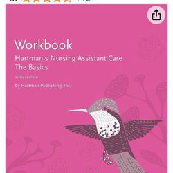  Nursing Assistant Care Book/workbook 