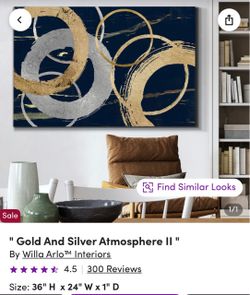 Modern Canvas Artwork (2 pieces)