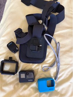Go pro 7 with accessories