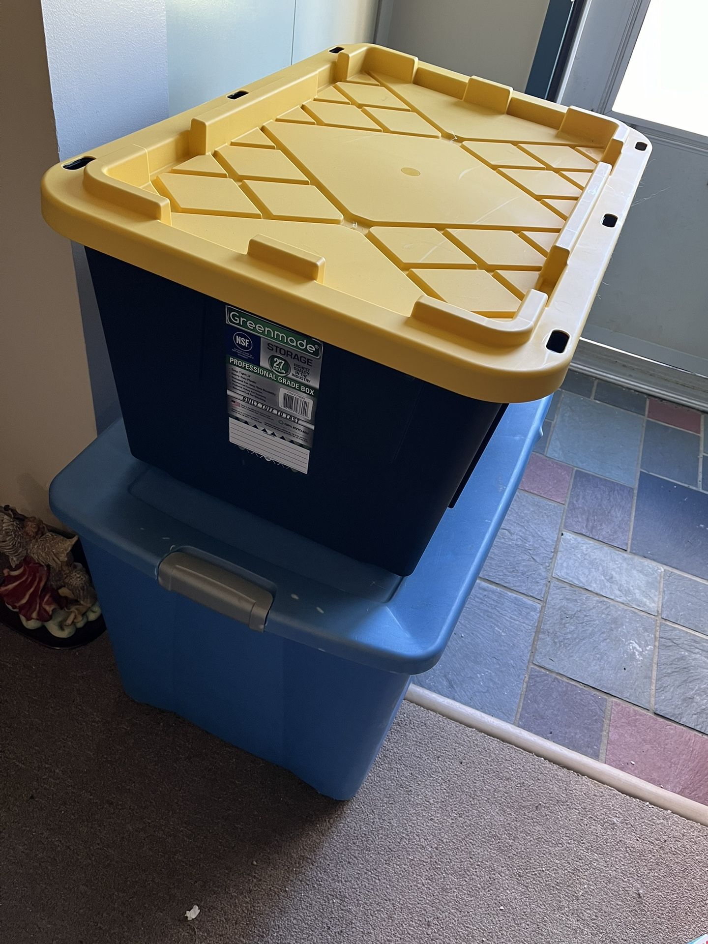 Two Storage Containers