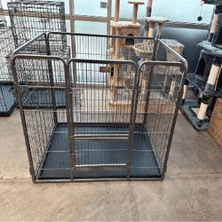 Heavy-Duty Steel Pet Crates – Strong and Trustworthy Housing class scene