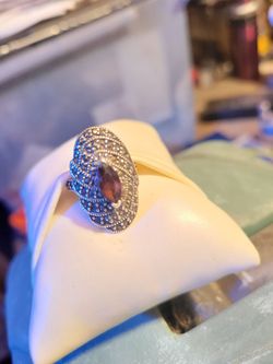 Eye shaped ring