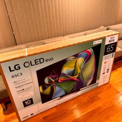 LG C3 65 Inch OLED EVO 4K TV 120hz